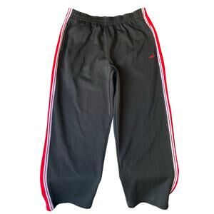 Athletic Works Men Active Pants size L (36-38) Black Workout Gym Zip Back Pocket